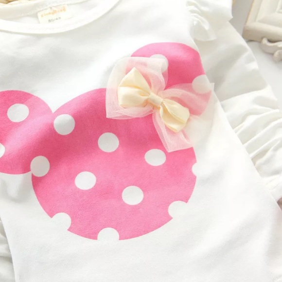 NWT Minnie Mouse 2PC outfit - Picture 8 of 8